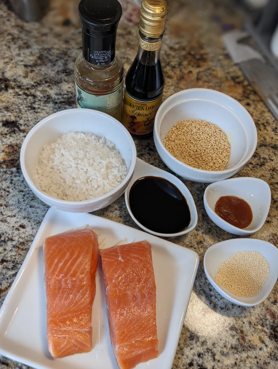 Teriyaki Salmon Sushi Bowl