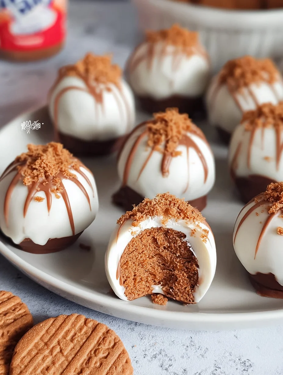 Truffles au Spéculoos