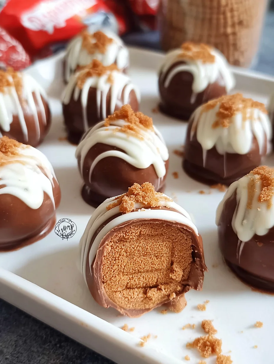 Truffles au Spéculoos