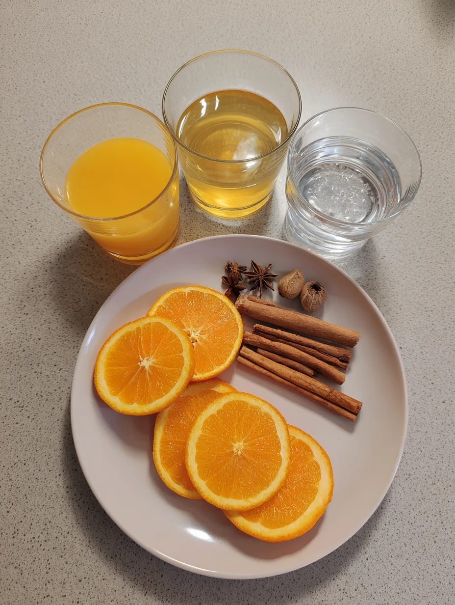 Warm Cinnamon Orange Delight Mocktail