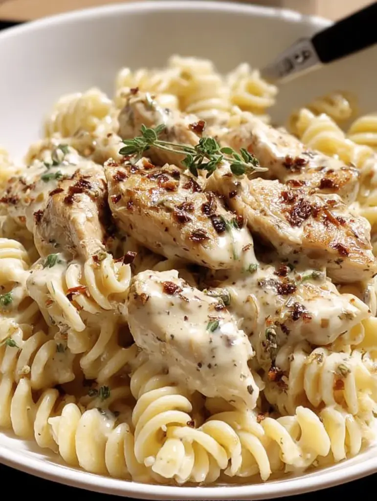 White Cheddar Chicken Pasta