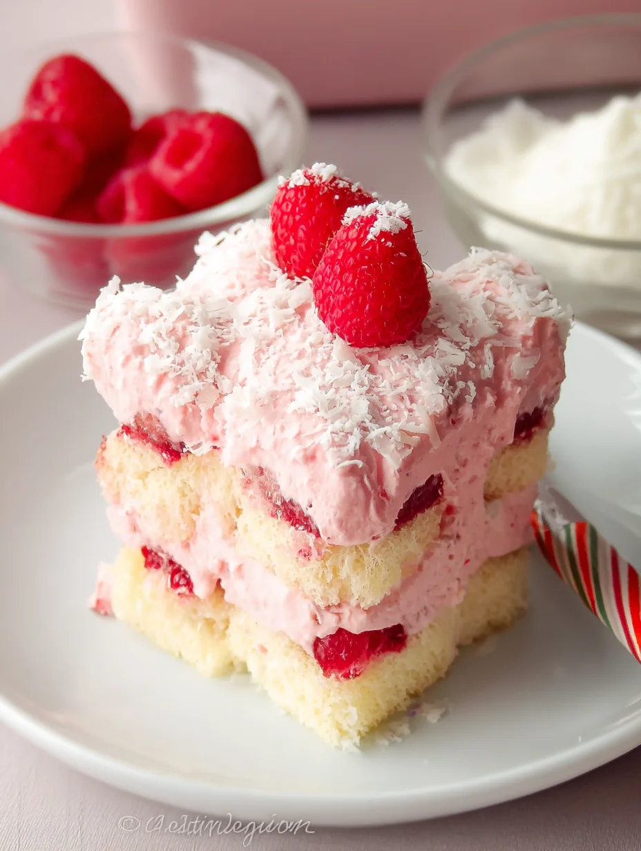 White Chocolate Raspberry Tiramisu