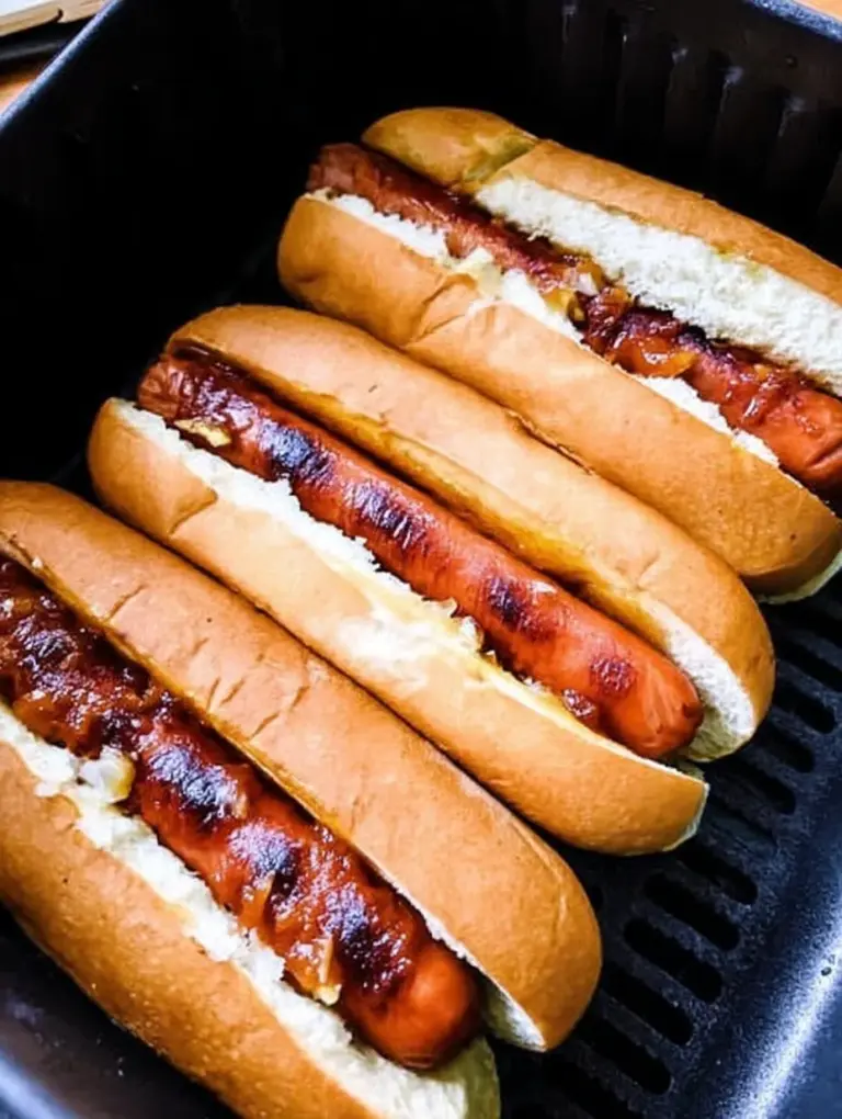 Air Fryer Hot Dogs