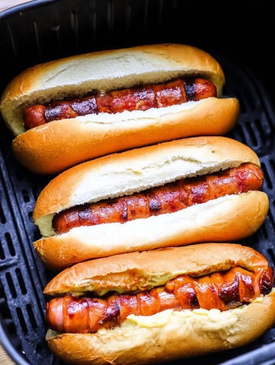 Air Fryer Hot Dogs