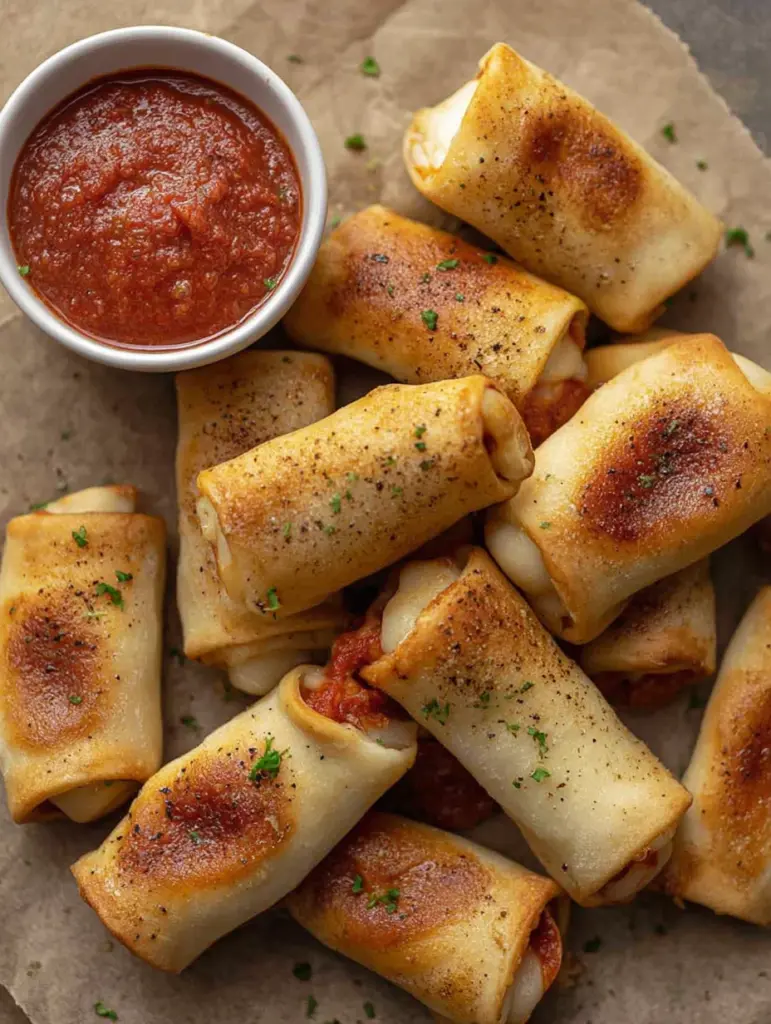 Air Fryer Pizza Rolls