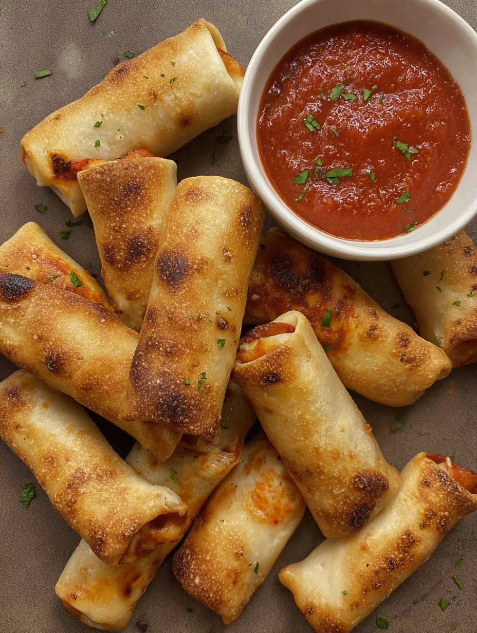 Air Fryer Pizza Rolls