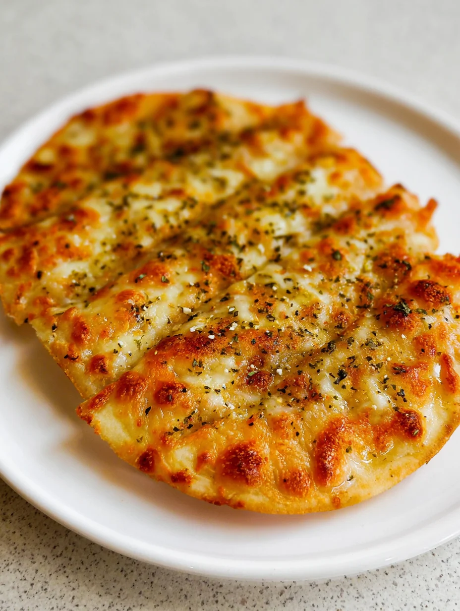 Air Fryer Tortilla Garlic Bread