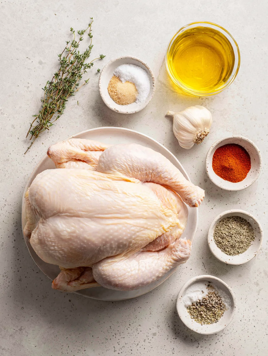 Air Fryer Whole Chicken