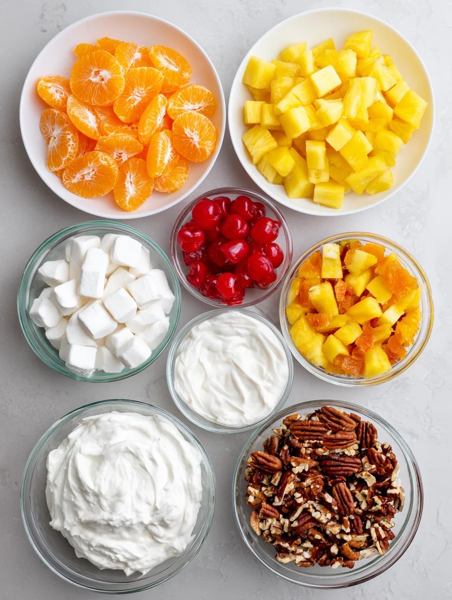 Ambrosia Salad with Cool Whip