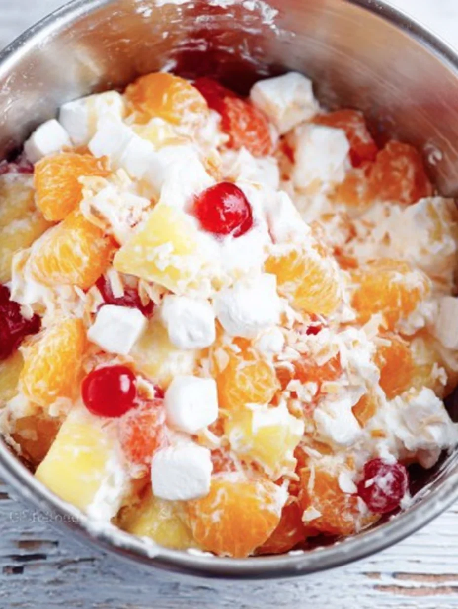 Ambrosia Salad with Cool Whip