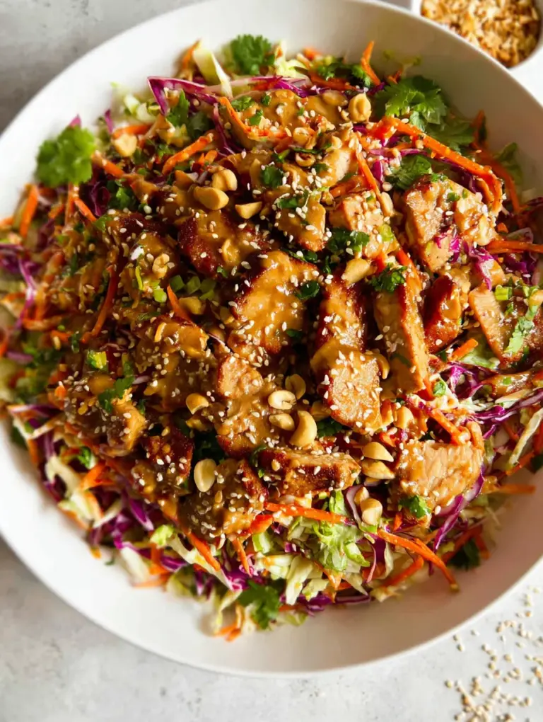 Asian Chicken Crunch Salad