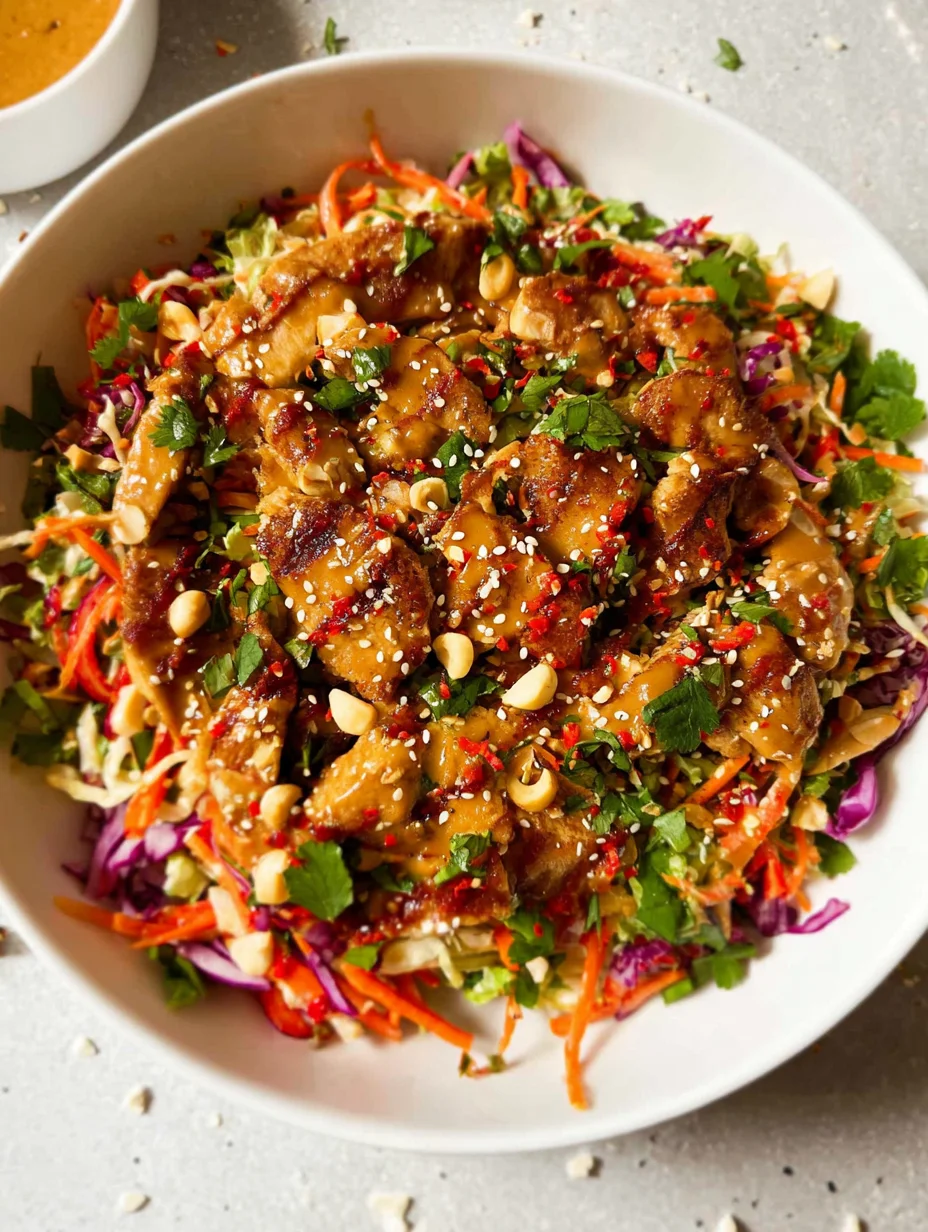 Asian Chicken Crunch Salad