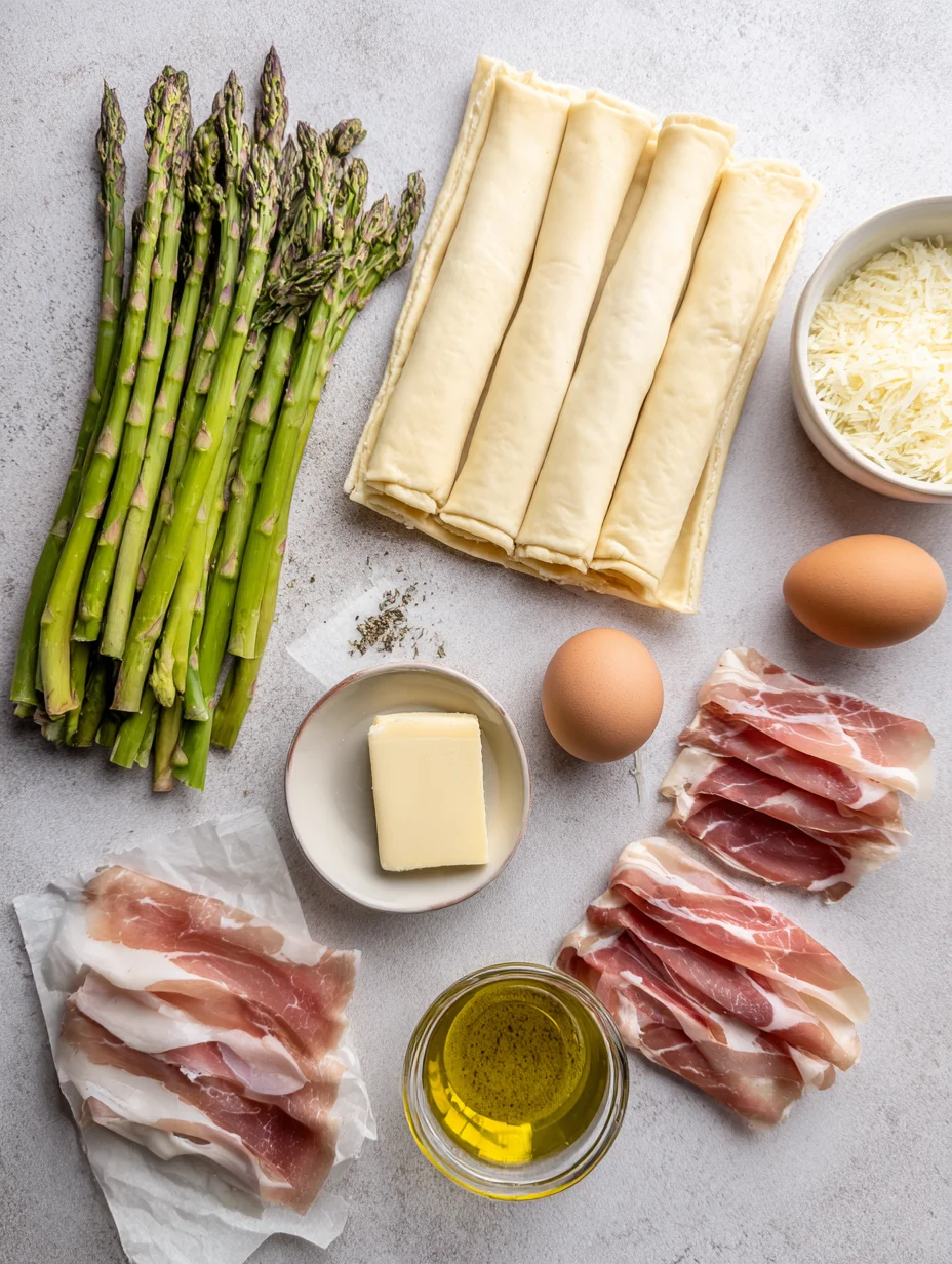 Asparagus Puff Pastry Bundles