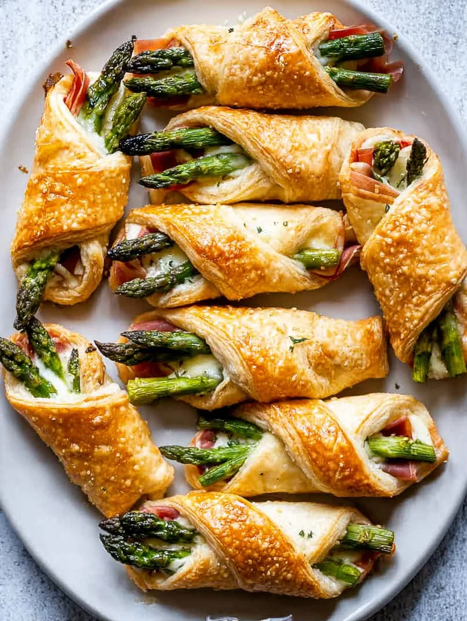 Asparagus Puff Pastry Bundles