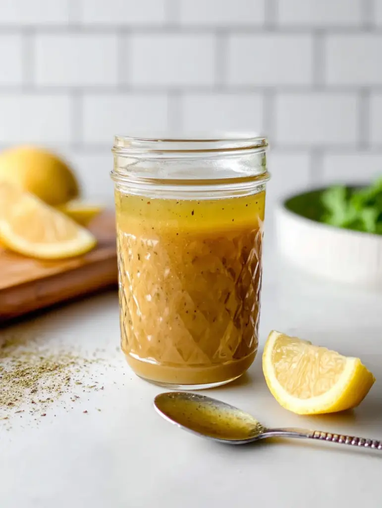 Basic Lemon Vinaigrette Dressing