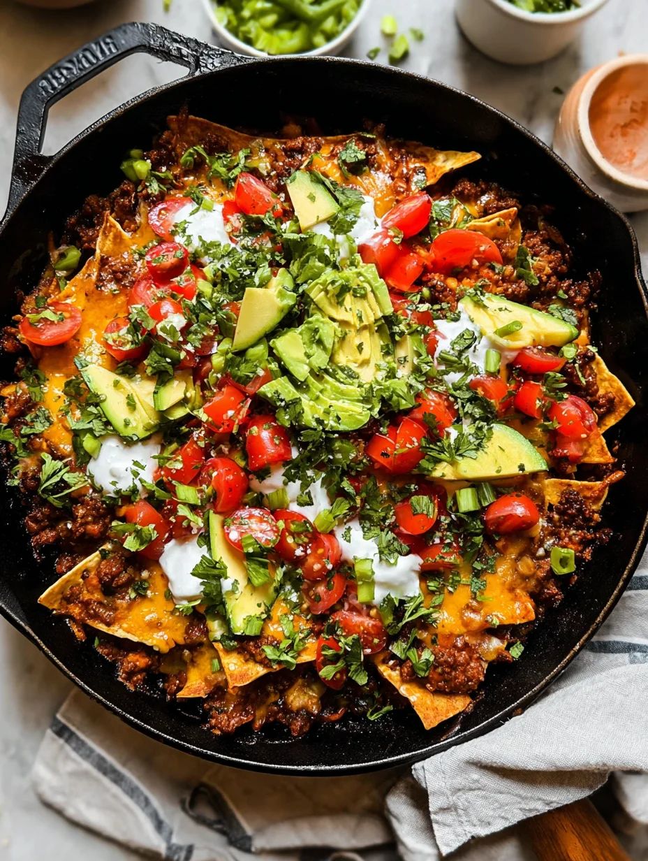 Beef Skillet Enchiladas