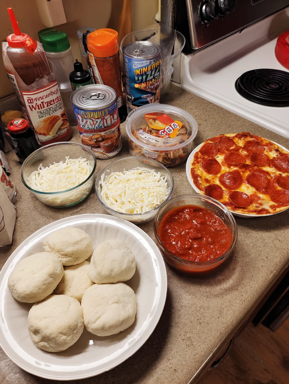 Bubble Up Biscuit Pizza Casserole