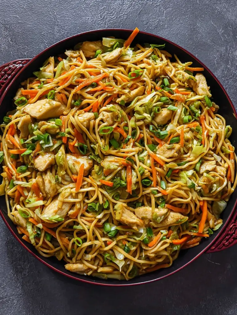 Chicken Chow Mein