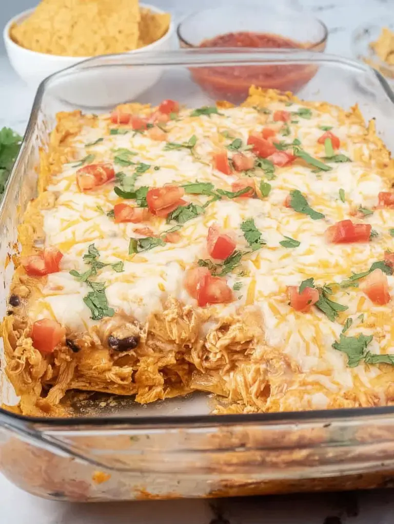Chicken Taco Casserole