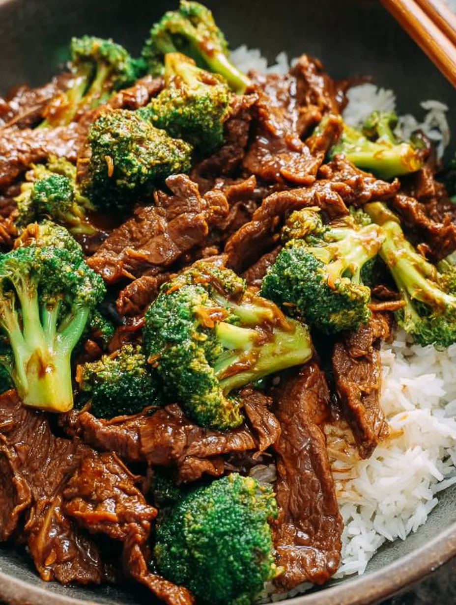 Chinese Beef and Broccoli