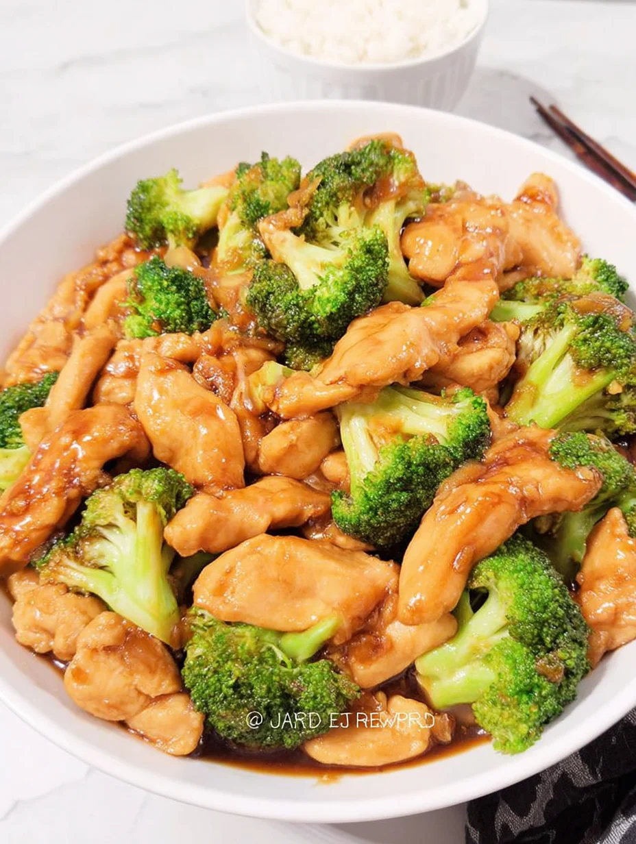 Chinese Chicken and Broccoli