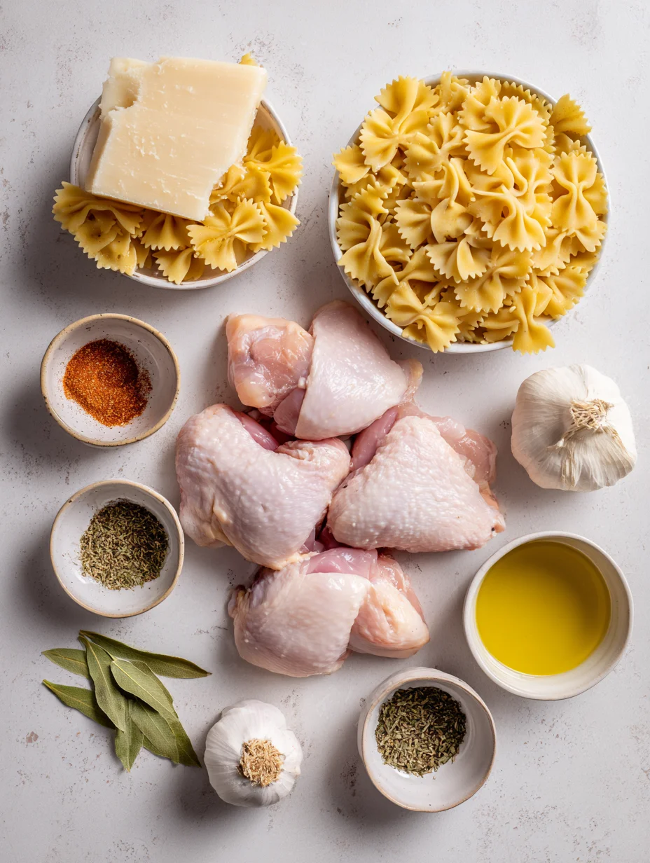 Creamy Chicken and Corn Pasta with Bacon