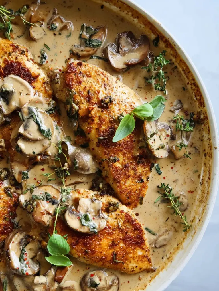 Creamy Mushroom Chicken