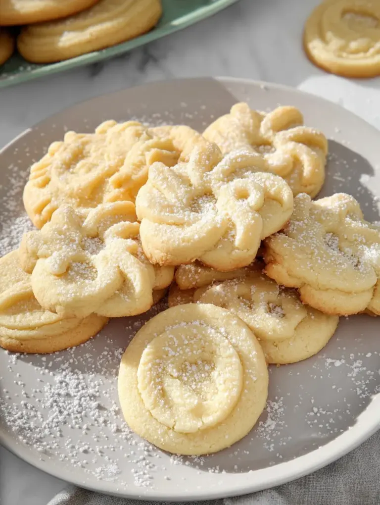 Danish Butter Cookies