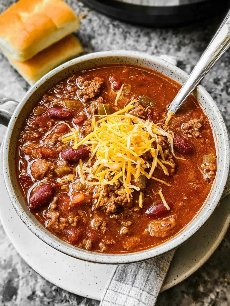 Easy Homemade Chili