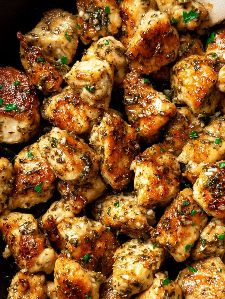 Garlic Butter Chicken Bites