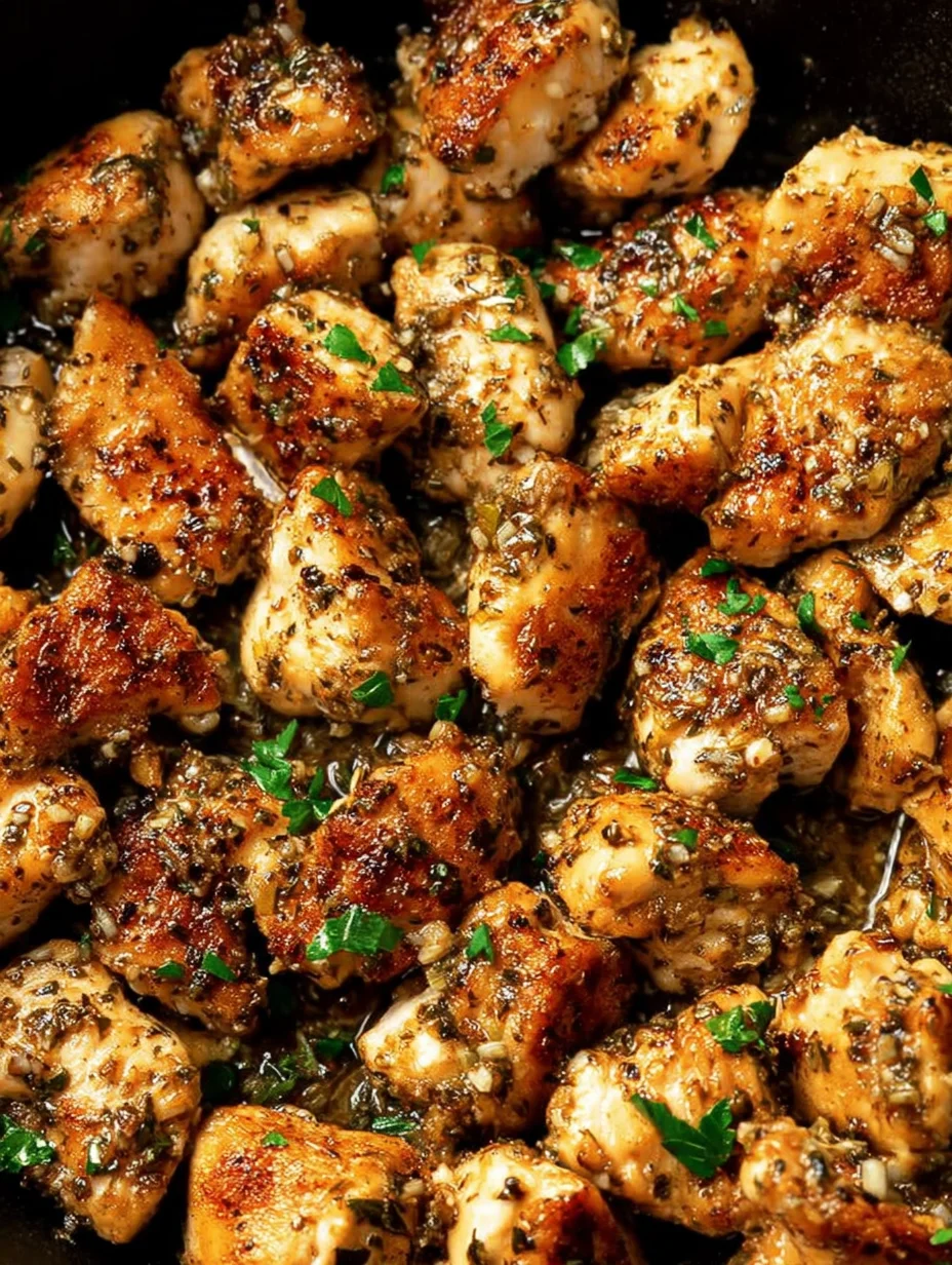 Garlic Butter Chicken Bites