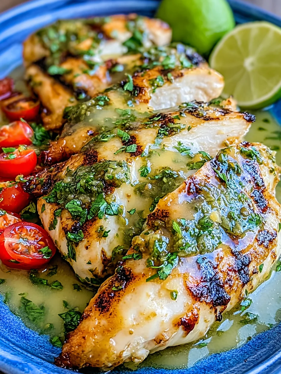 Grilled Salsa Verde Pepper Jack Chicken