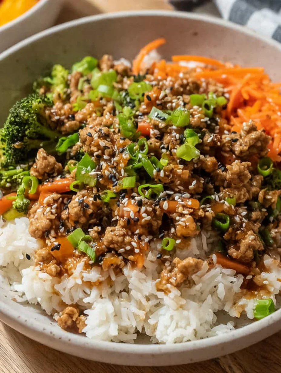 Ground Turkey Teriyaki Stir Fry