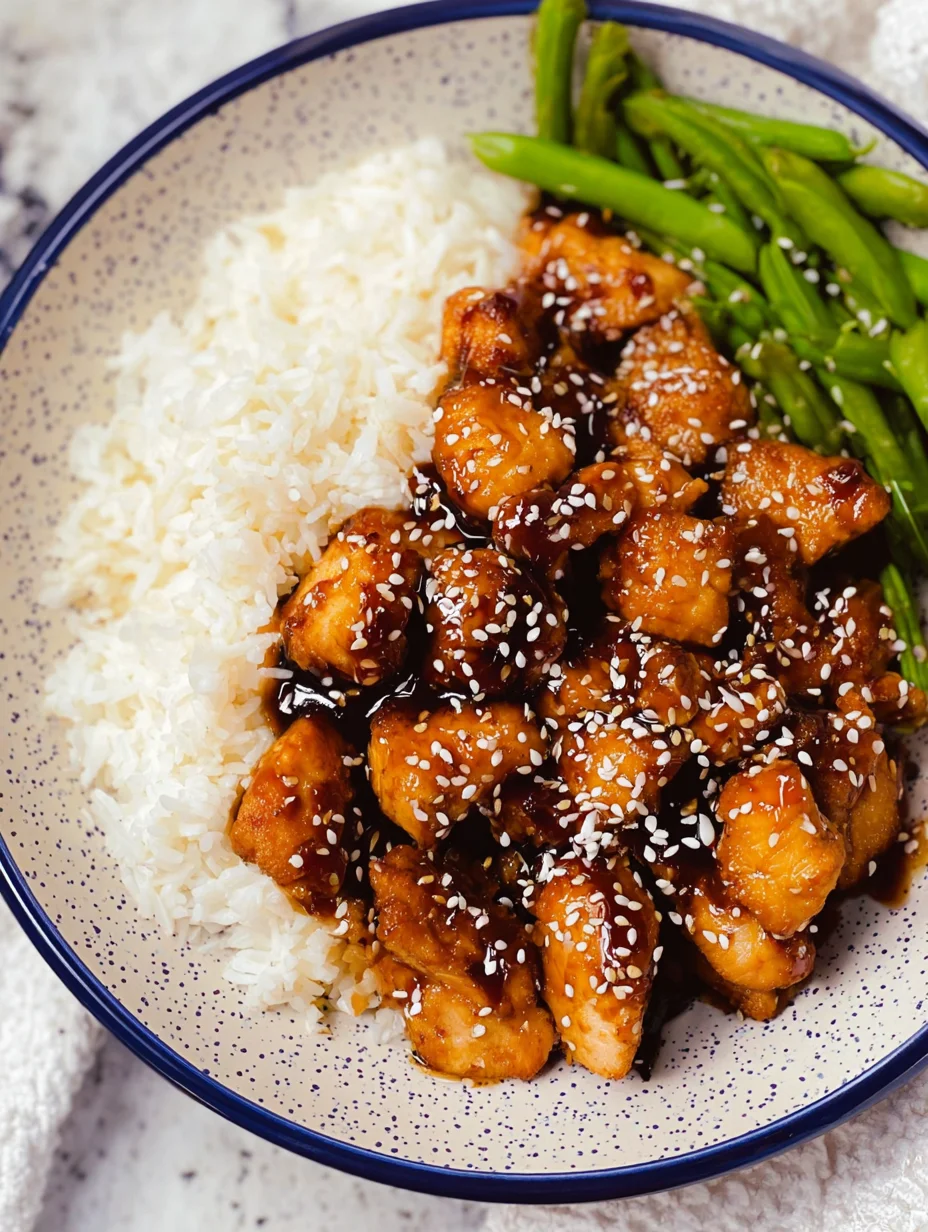 Healthy Sesame Chicken