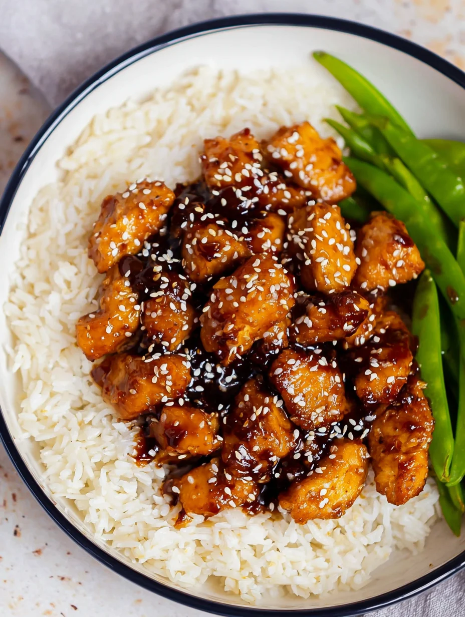 Healthy Sesame Chicken