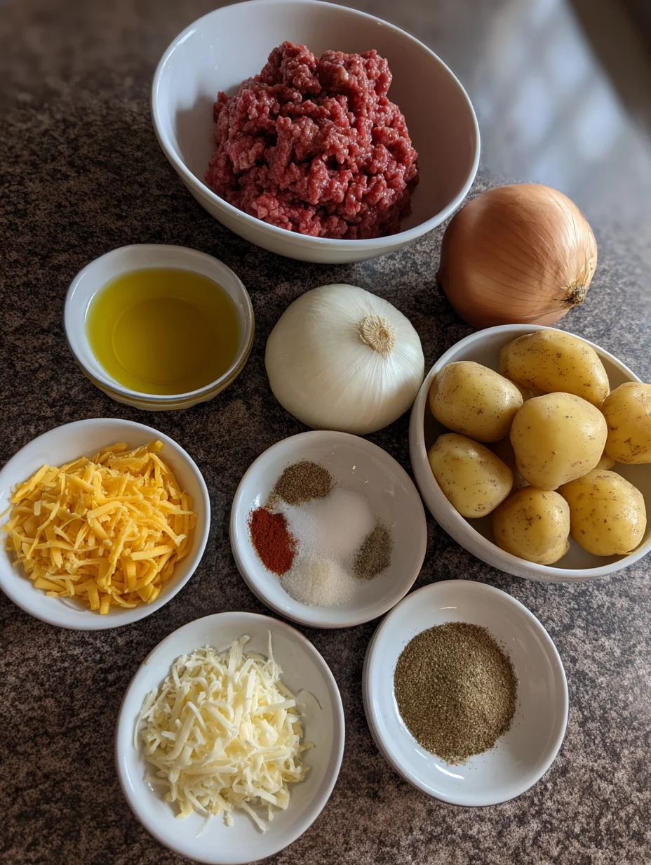 Hobo Casserole Ground Beef