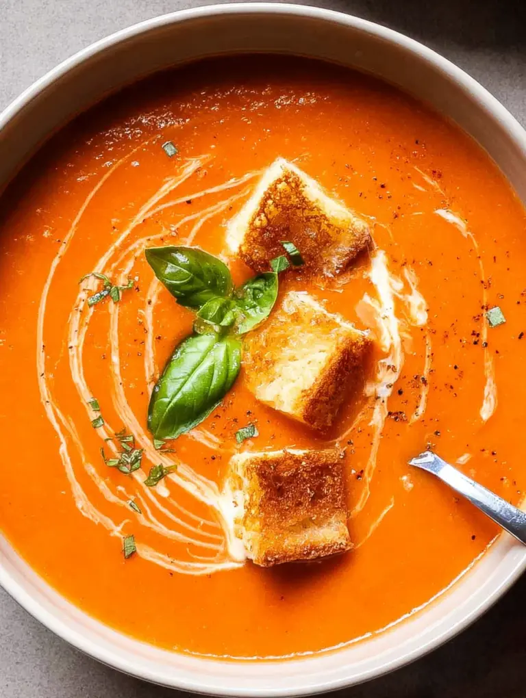 Homemade Tomato Soup
