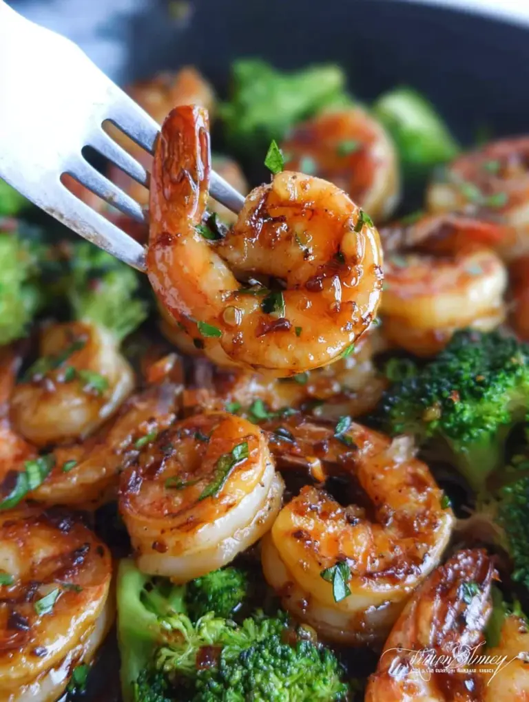 Honey Garlic Butter Shrimp