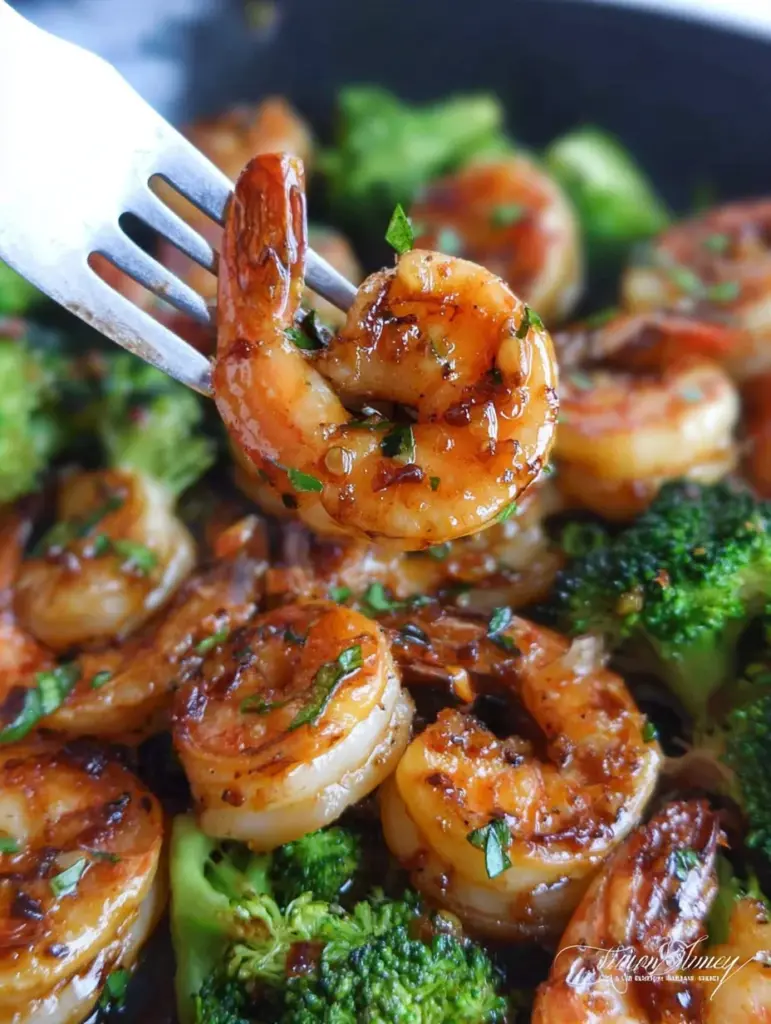 Honey Garlic Butter Shrimp