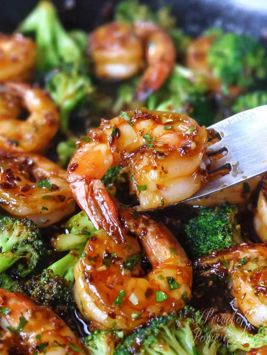 Honey Garlic Butter Shrimp