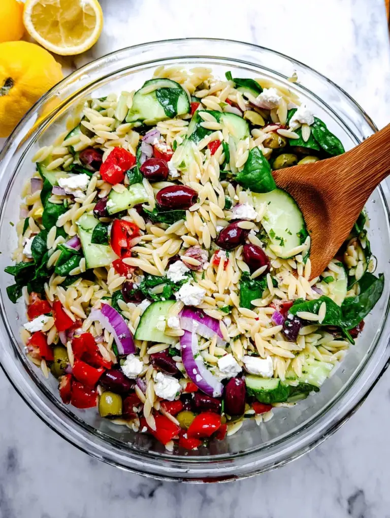 Mediterranean Orzo Salad