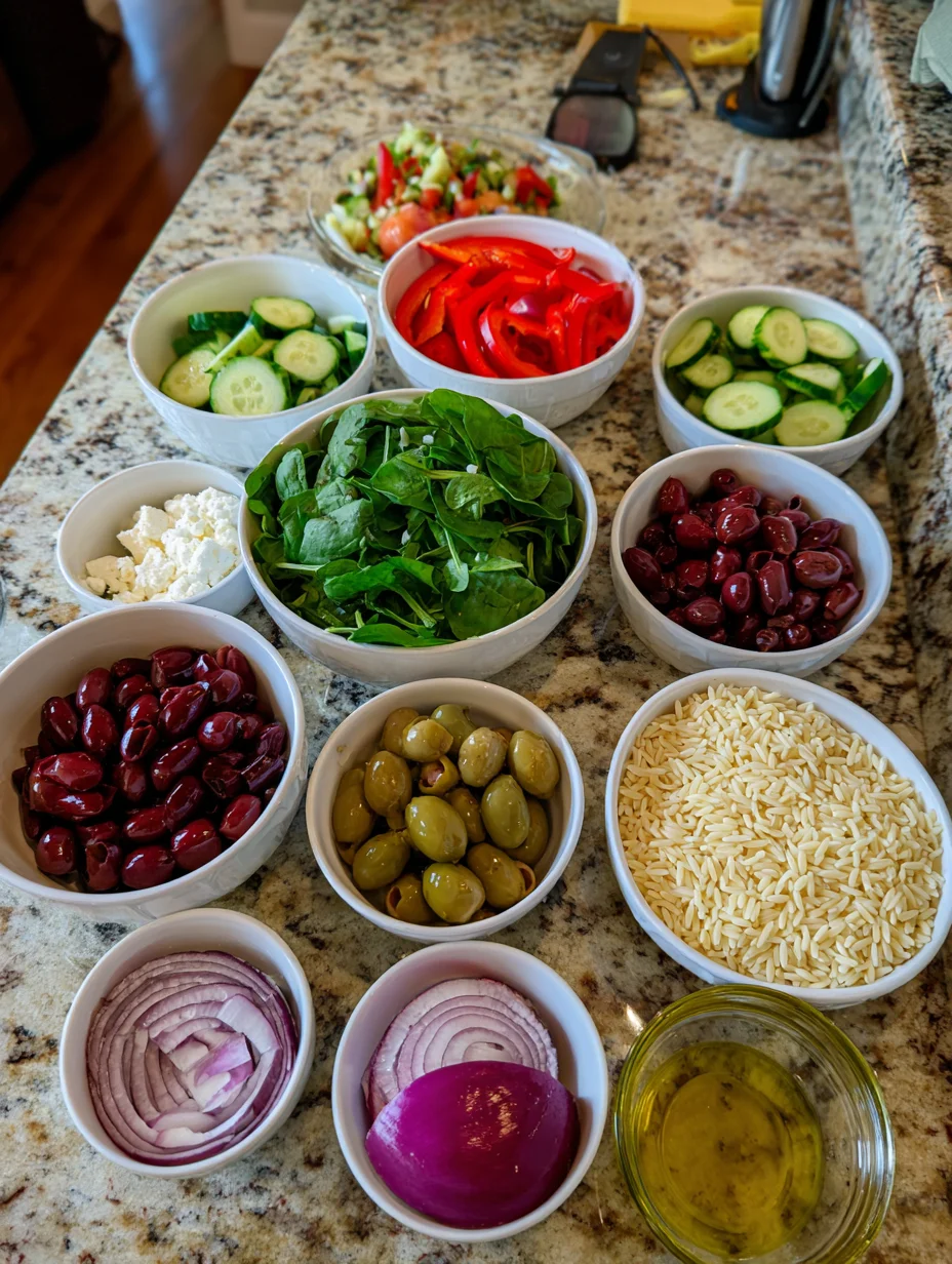 Mediterranean Orzo Salad