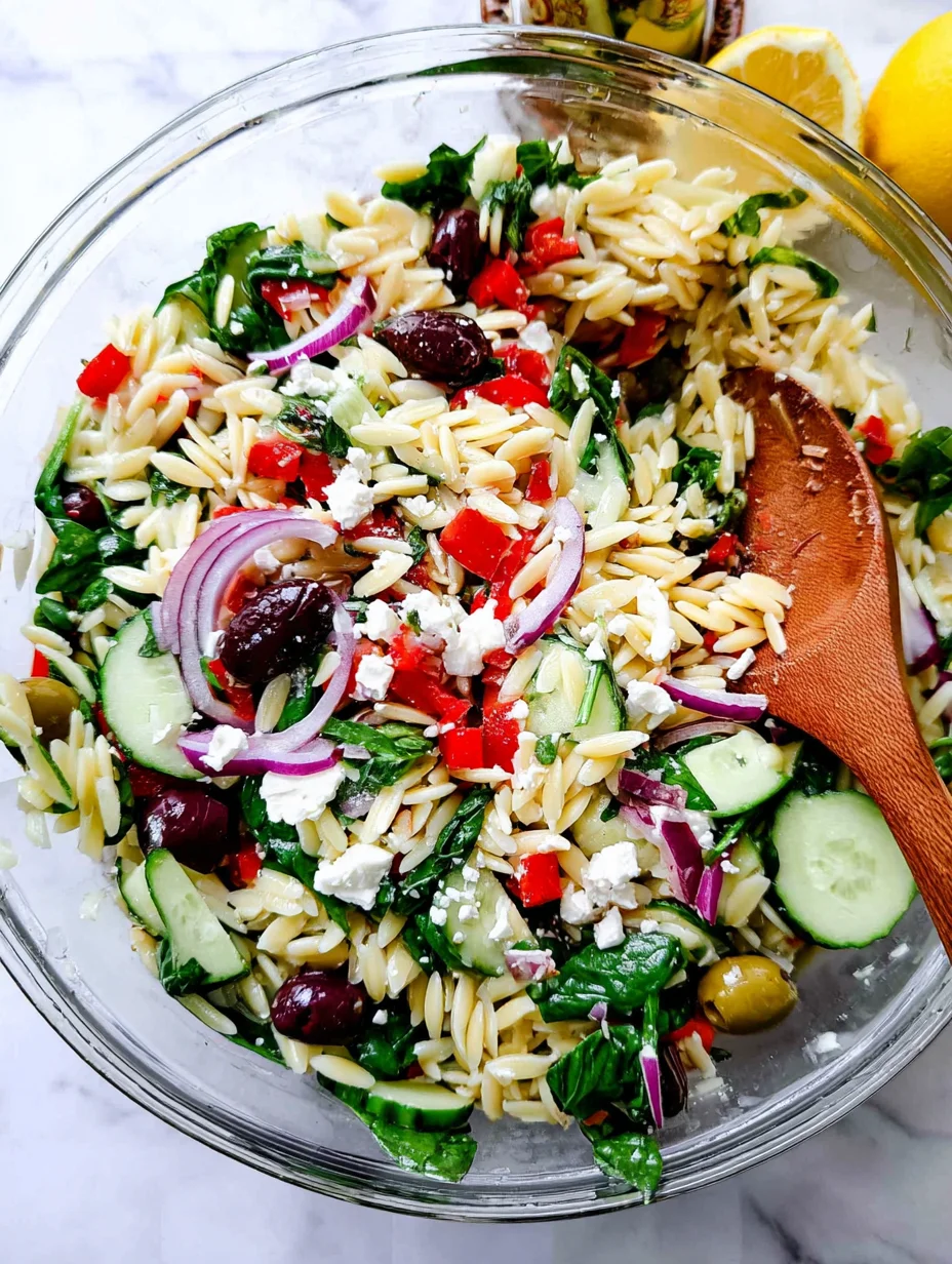 Mediterranean Orzo Salad