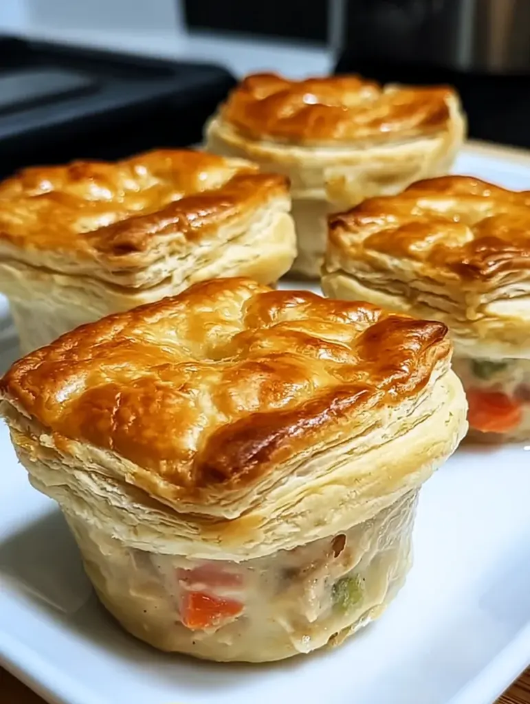Mini chicken pot pies