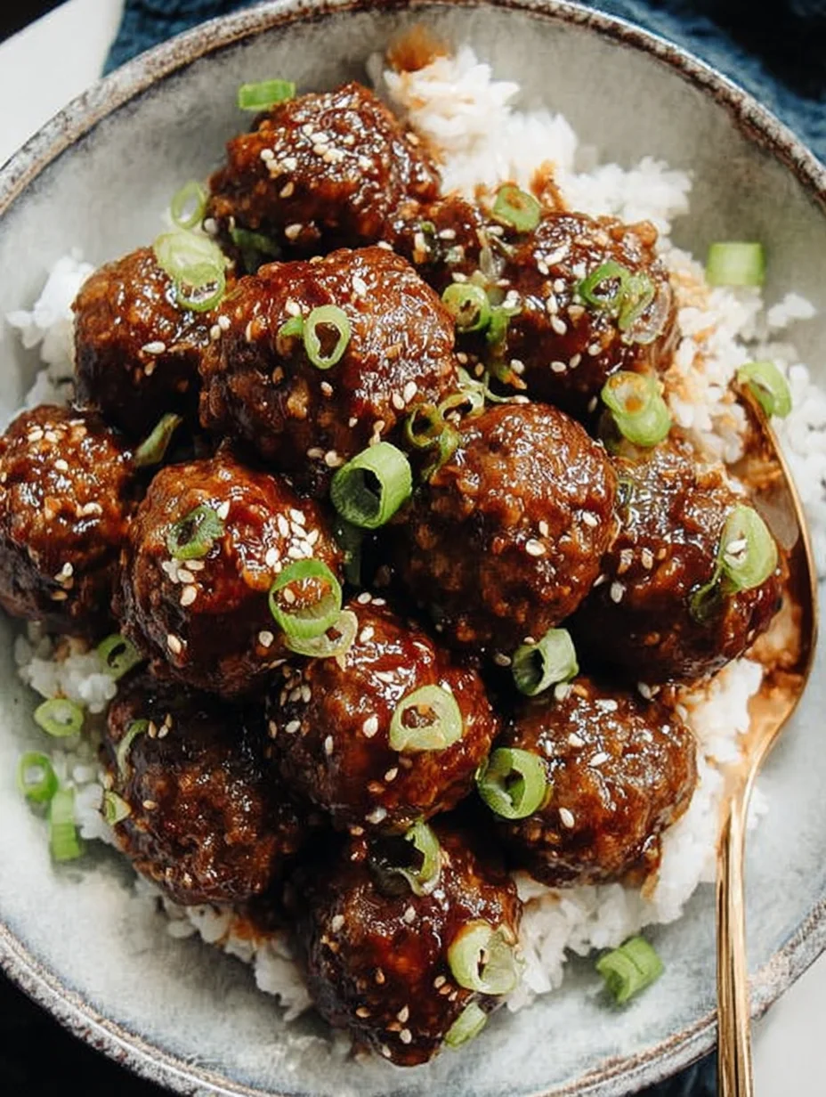 Mongolian Meatballs