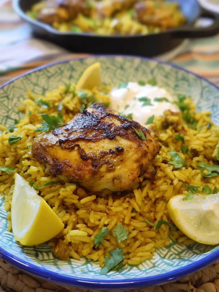 Moroccan Chicken & Rice