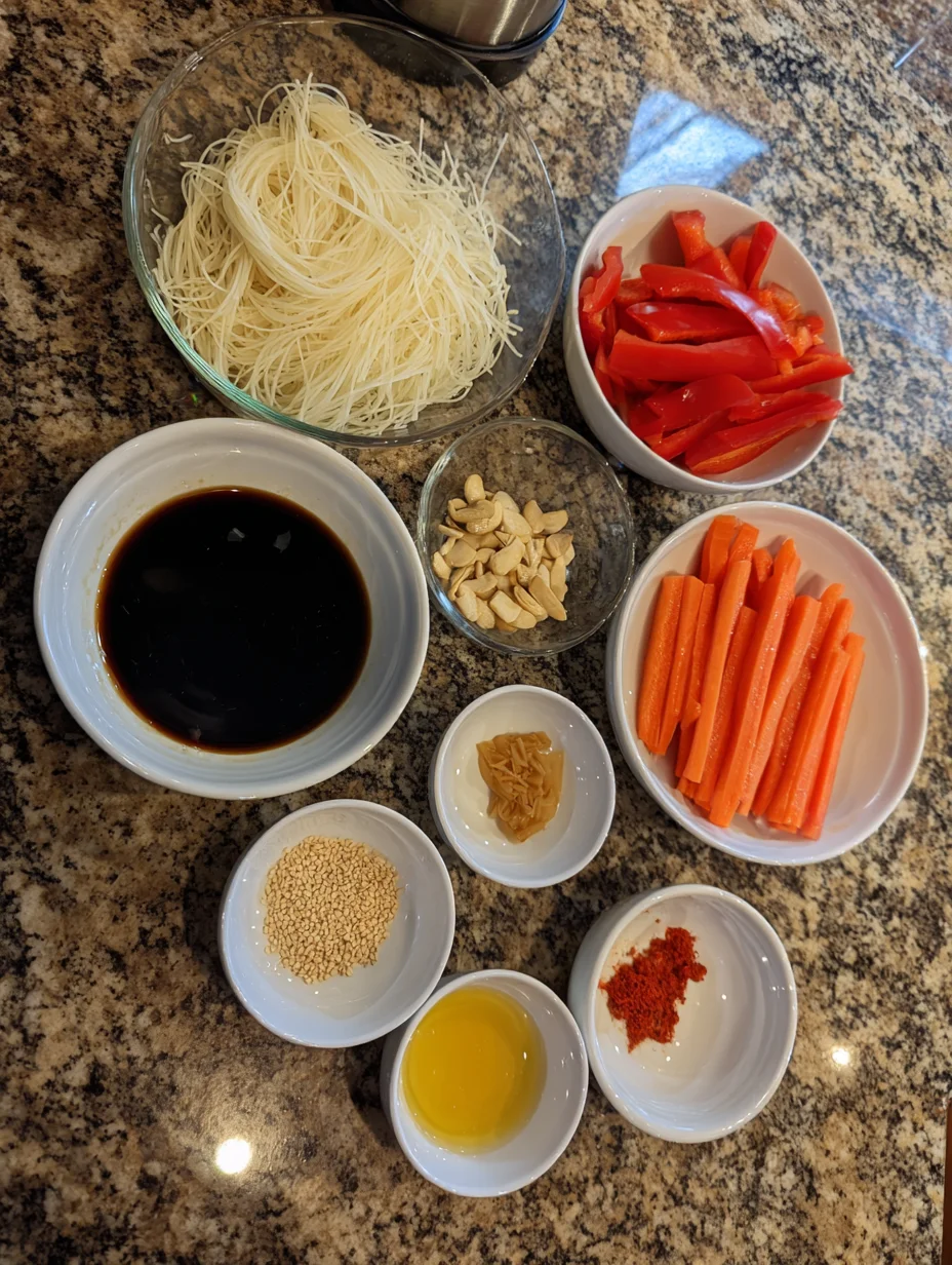 No Cook Noodle Salad