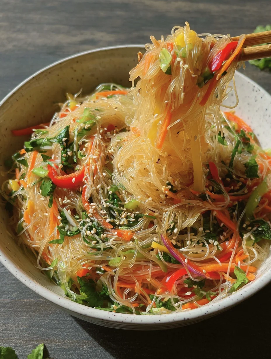 No Cook Noodle Salad