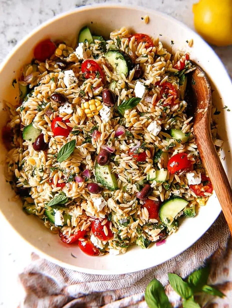 Orzo Pasta Salad