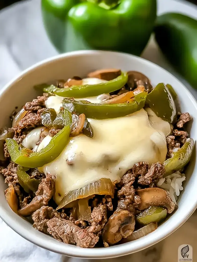 Philly Cheesesteak Bowls